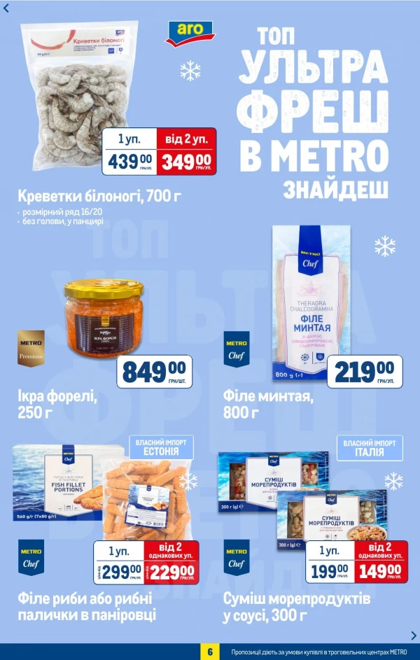 Каталог Metro - Каталог знижок, сторінка 8: знижки та акції 08 - 21 липня 2026