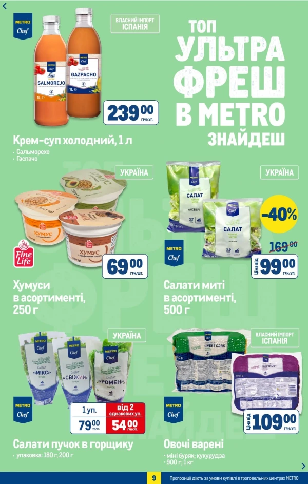 Каталог Metro - Каталог знижок, сторінка 11: знижки та акції 08 - 21 липня 2026