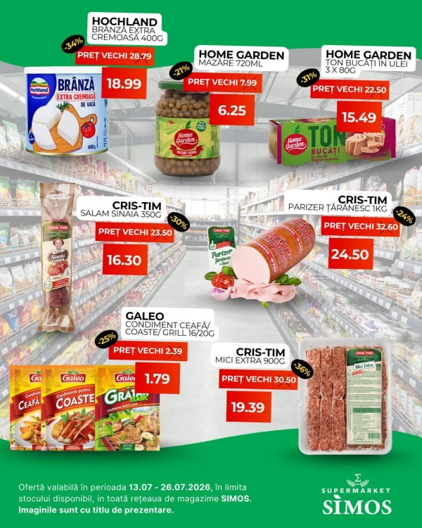 Catalog Simos - Catalogul cu reduceri, pagina 2: reduceri și oferte 13 - 19 iulie 2026