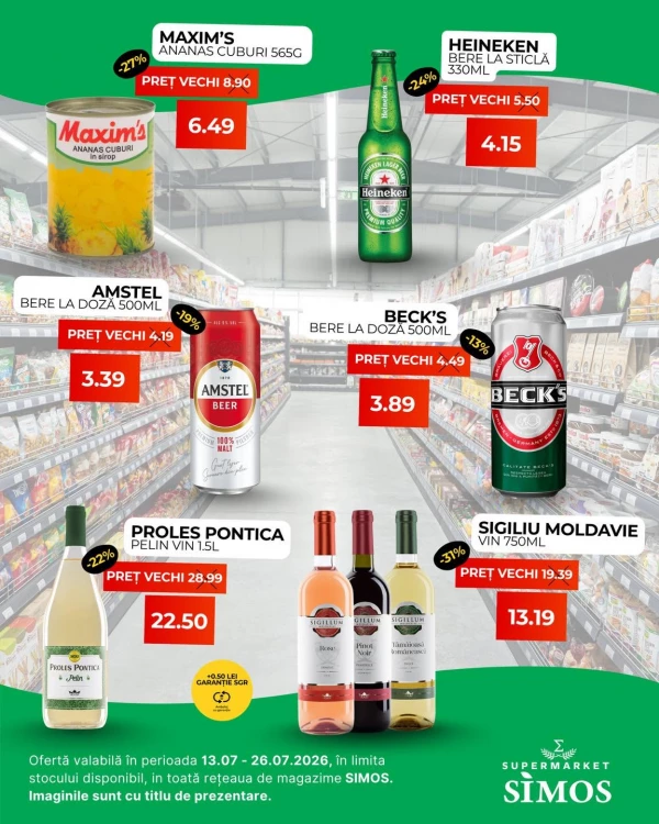 Catalog Simos - Catalogul cu reduceri, pagina 4: reduceri și oferte 13 - 19 iulie 2026