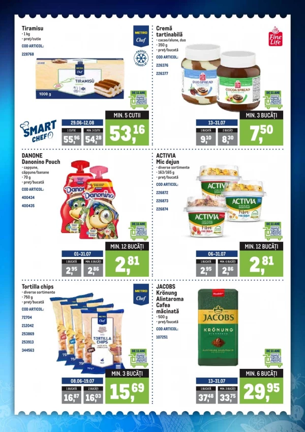 Catalog Metro - Catalogul cu reduceri, pagina 2: reduceri și oferte 13 - 19 iulie 2026