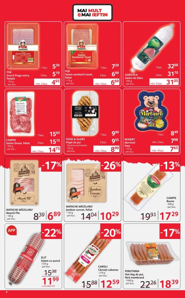 Catalog Selgros - Catalogul cu reduceri Magazine mici, pagina 4: reduceri și oferte 10 - 23 iulie 2026