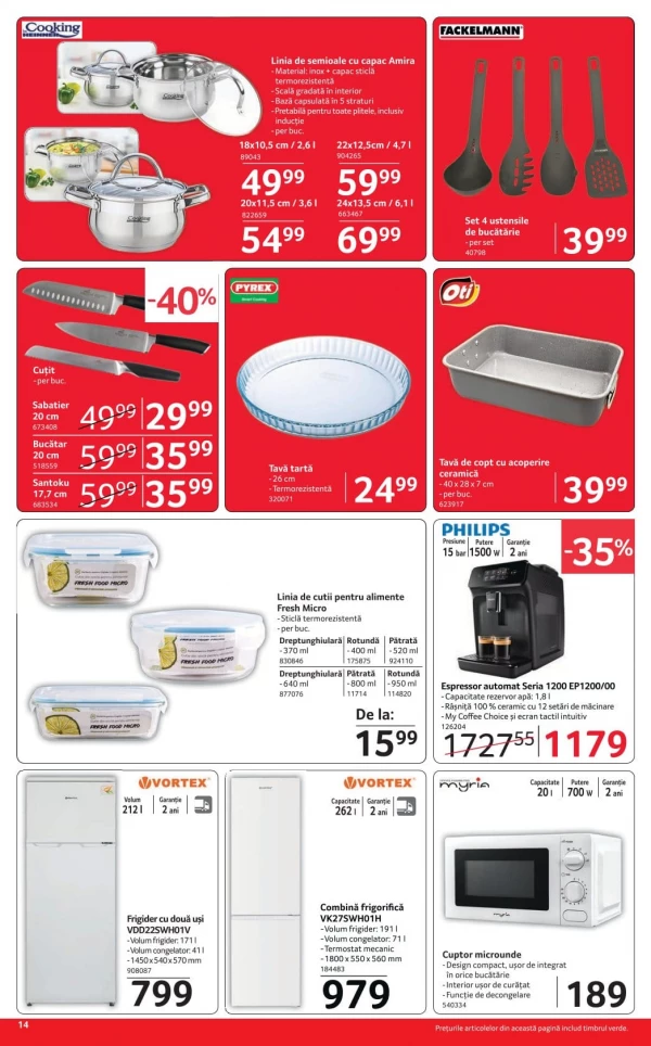 Catalog Selgros - Catalogul cu reduceri Magazine mici, pagina 14: reduceri și oferte 10 - 23 iulie 2026