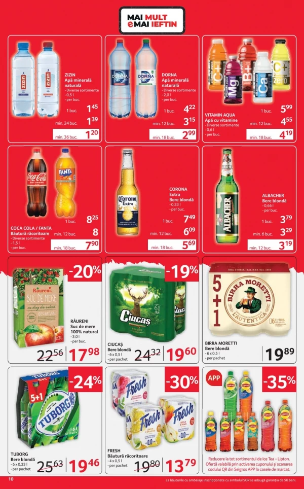 Catalog Selgros - Catalogul cu reduceri Magazine mici, pagina 10: reduceri și oferte 10 - 23 iulie 2026