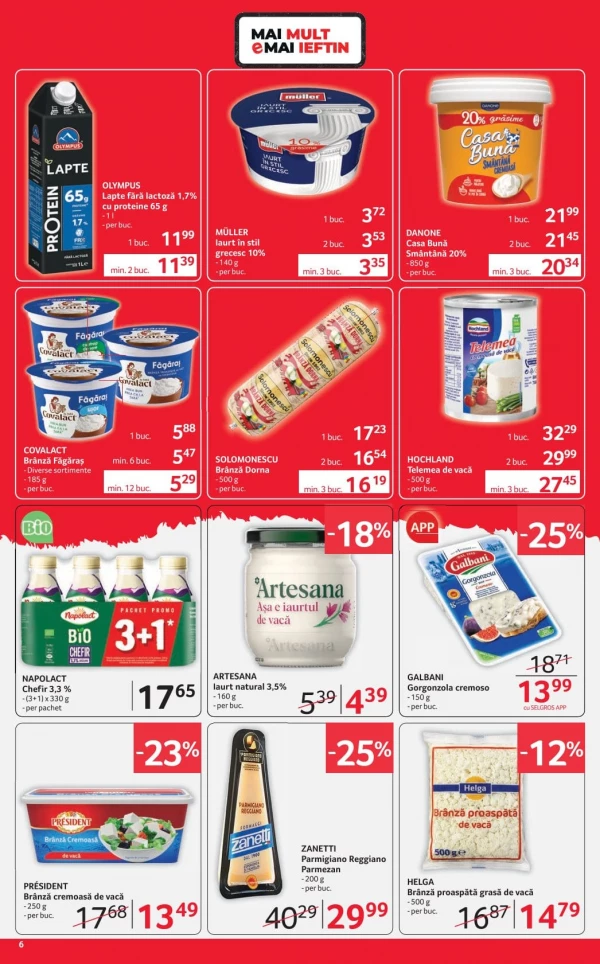 Catalog Selgros - Catalogul cu reduceri Magazine mici, pagina 6: reduceri și oferte 10 - 23 iulie 2026