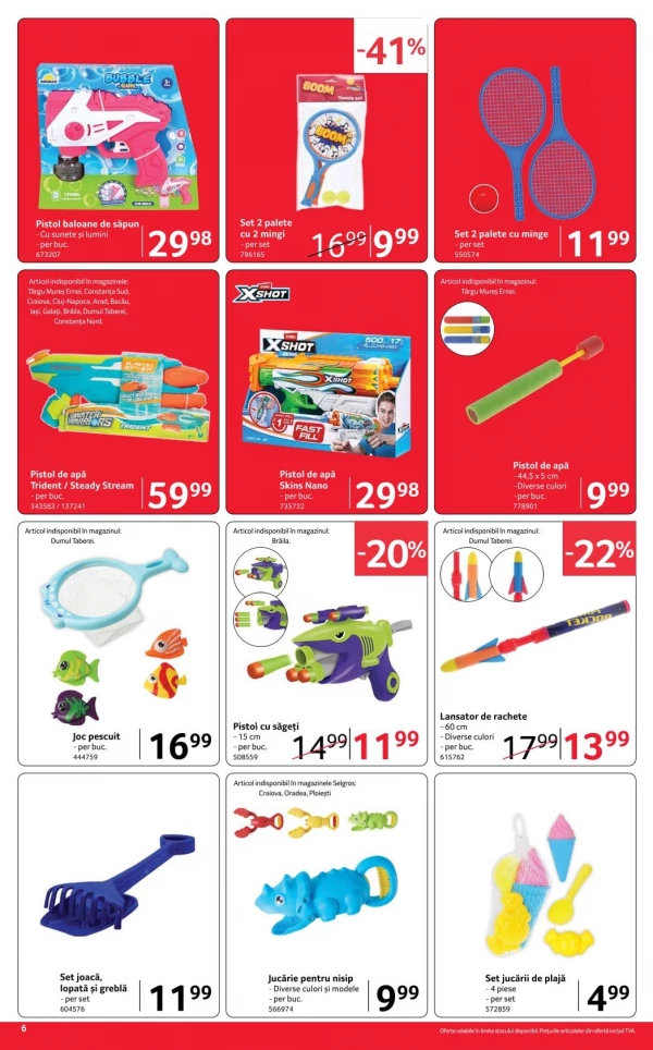 Catalog Selgros - Catalogul cu reduceri NonFood, pagina 6: reduceri și oferte 10 - 23 iulie 2026