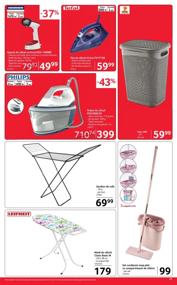 Catalog Selgros - Catalogul cu reduceri NonFood, pagina 21: reduceri și oferte 10 - 23 iulie 2026