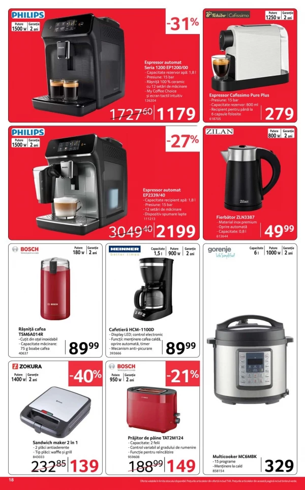 Catalog Selgros - Catalogul cu reduceri NonFood, pagina 18: reduceri și oferte 10 - 23 iulie 2026