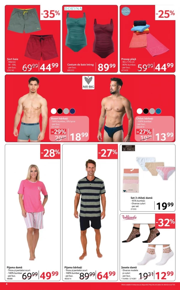 Catalog Selgros - Catalogul cu reduceri NonFood, pagina 4: reduceri și oferte 10 - 23 iulie 2026