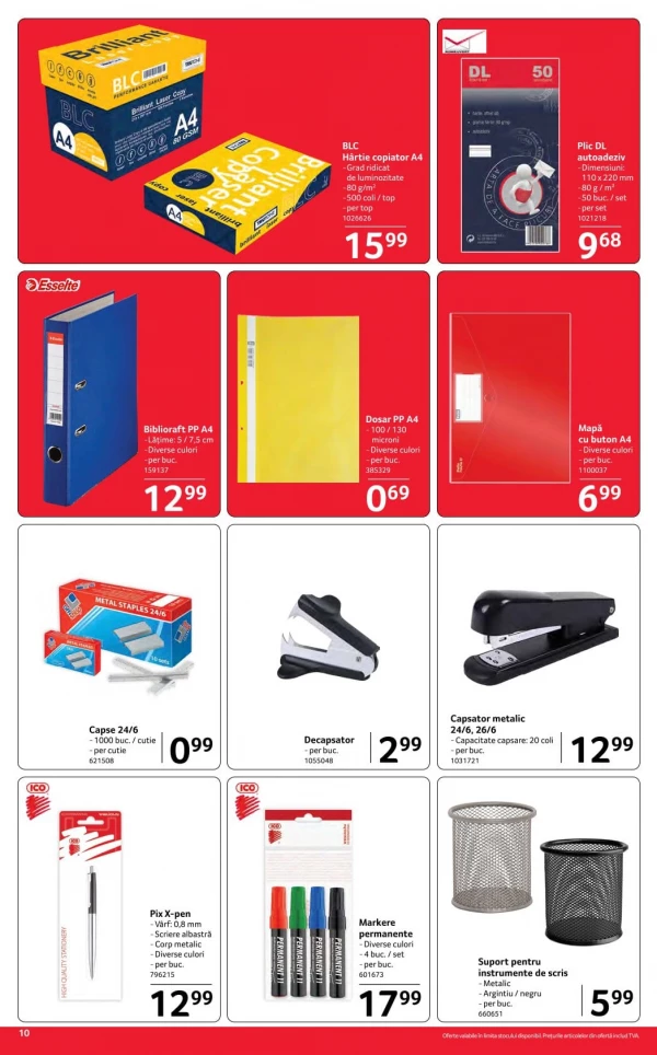 Catalog Selgros - Catalogul cu reduceri NonFood, pagina 10: reduceri și oferte 10 - 23 iulie 2026