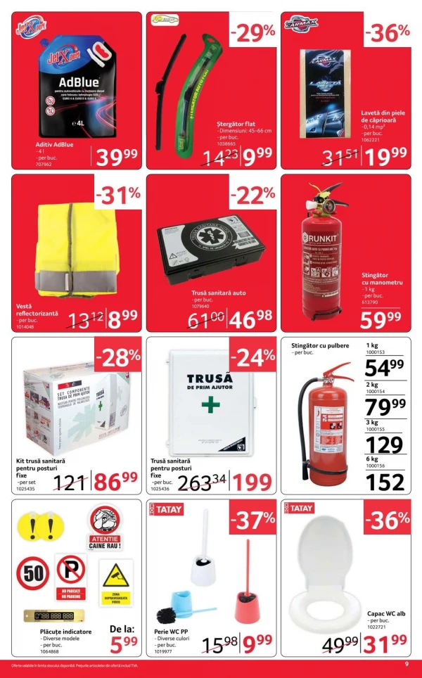 Catalog Selgros - Catalogul cu reduceri NonFood, pagina 9: reduceri și oferte 10 - 23 iulie 2026