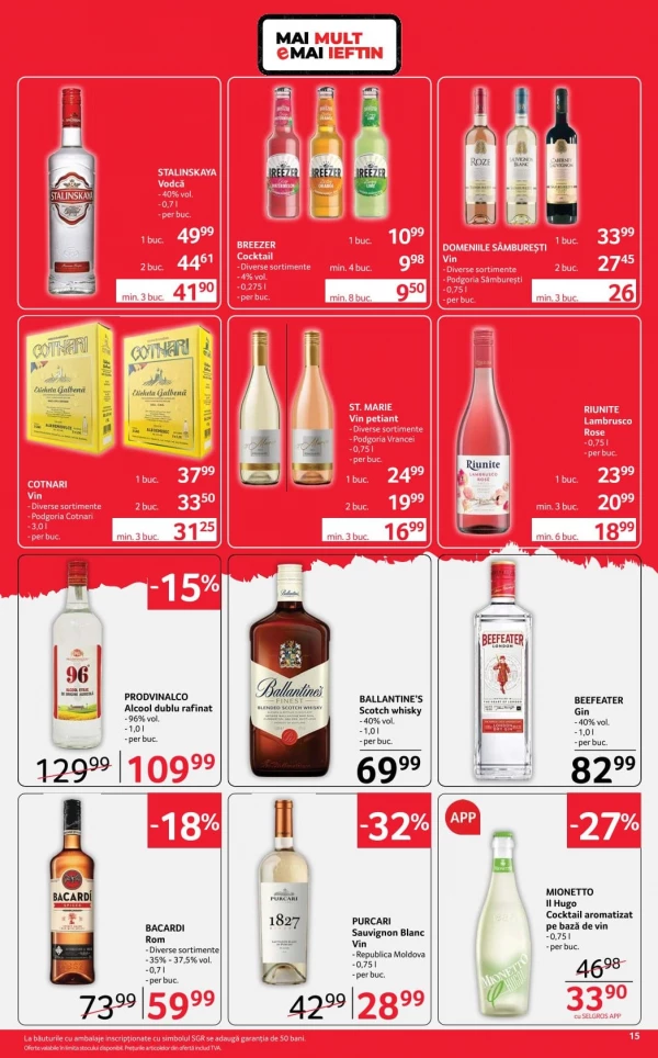 Catalog Selgros - Catalogul cu reduceri, pagina 15: reduceri și oferte 10 - 23 iulie 2026