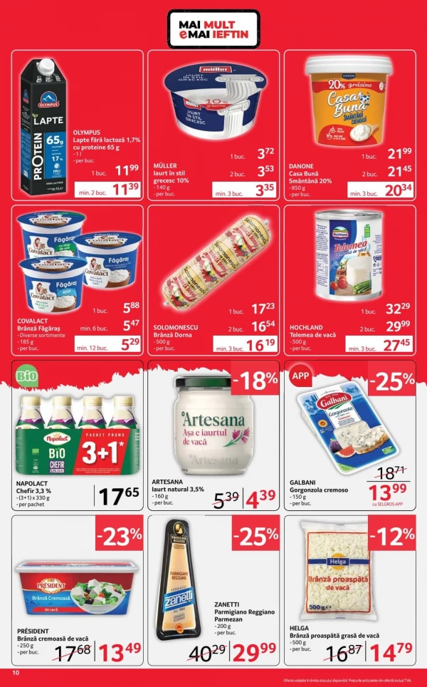 Catalog Selgros - Catalogul cu reduceri, pagina 10: reduceri și oferte 10 - 23 iulie 2026