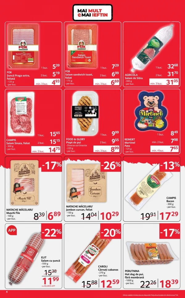 Catalog Selgros - Catalogul cu reduceri, pagina 4: reduceri și oferte 10 - 23 iulie 2026