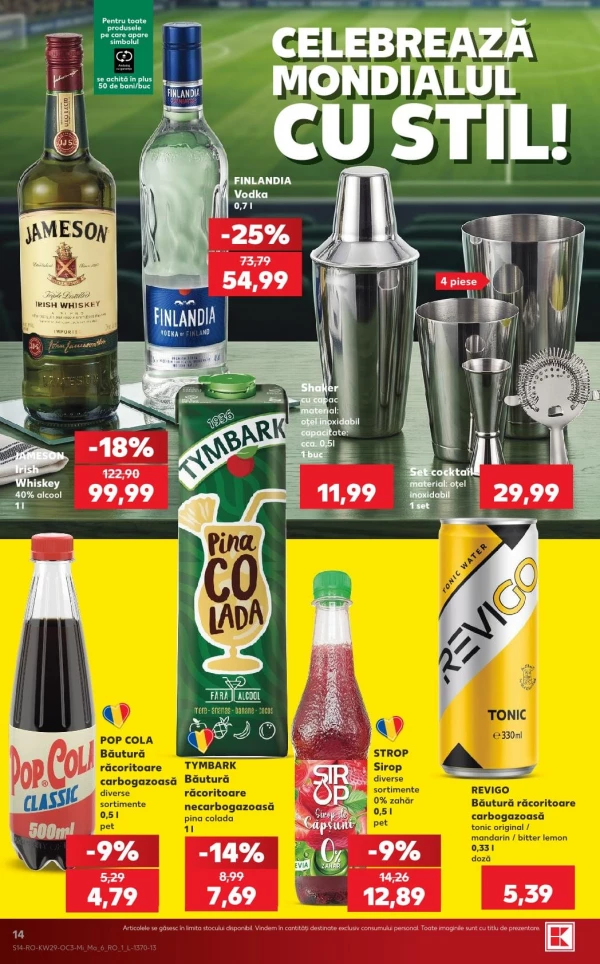 Catalog Kaufland - Catalogul cu reduceri, pagina 14: reduceri și oferte 15 - 21 iulie 2026