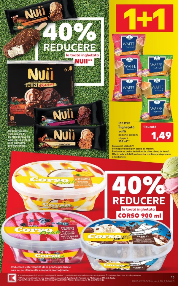 Catalog Kaufland - Catalogul cu reduceri, pagina 13: reduceri și oferte 15 - 21 iulie 2026