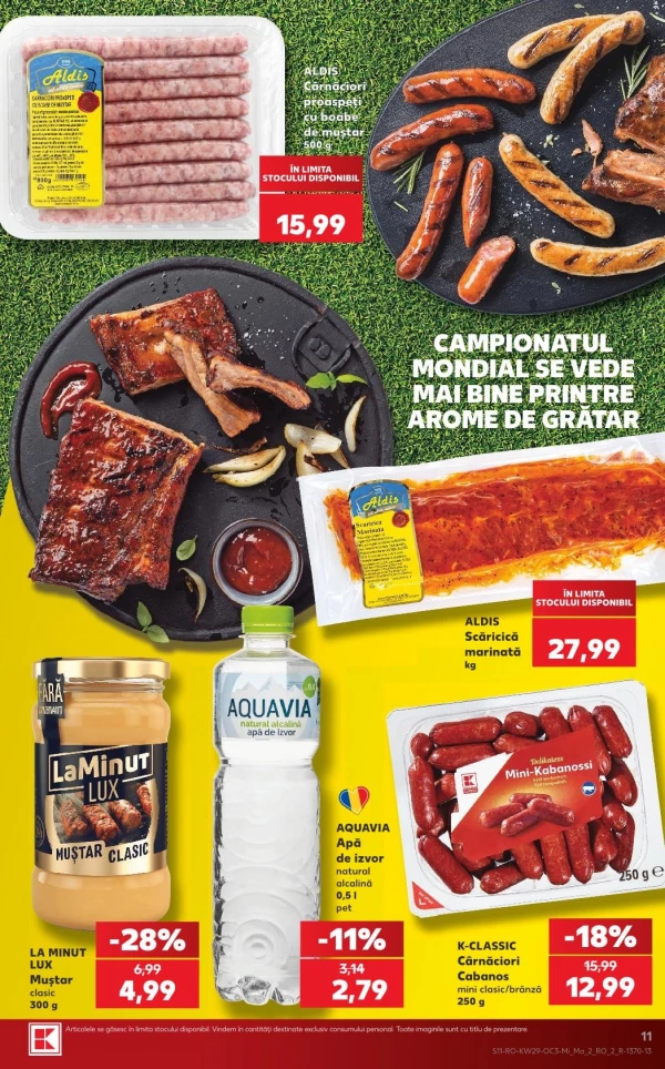Catalog Kaufland - Catalogul cu reduceri, pagina 11: reduceri și oferte 15 - 21 iulie 2026