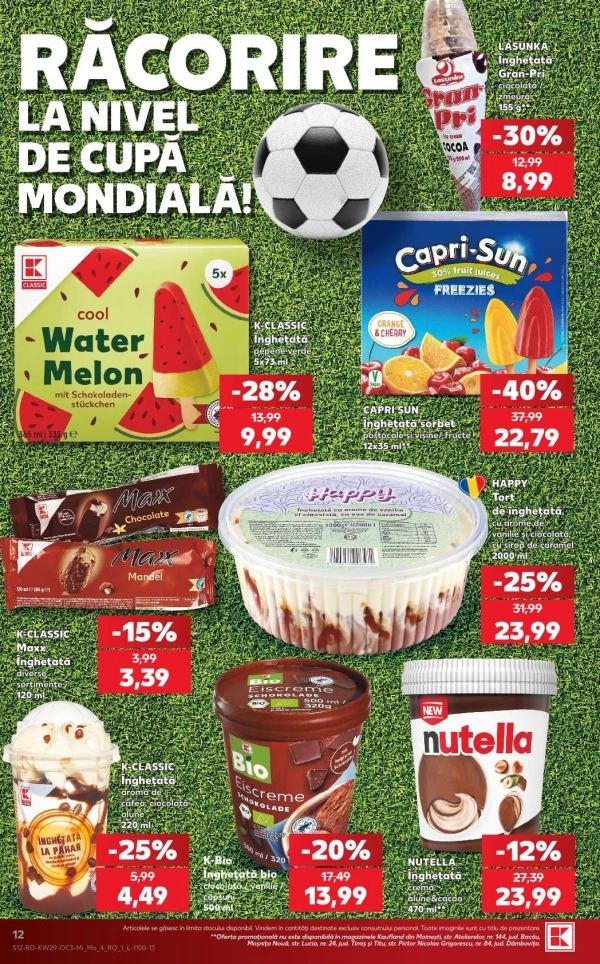Catalog Kaufland - Catalogul cu reduceri, pagina 12: reduceri și oferte 15 - 21 iulie 2026