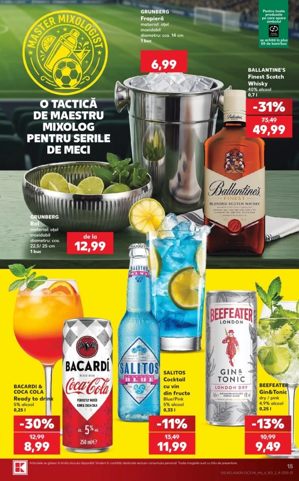 Catalog Kaufland - Catalogul cu reduceri, pagina 15: reduceri și oferte 15 - 21 iulie 2026