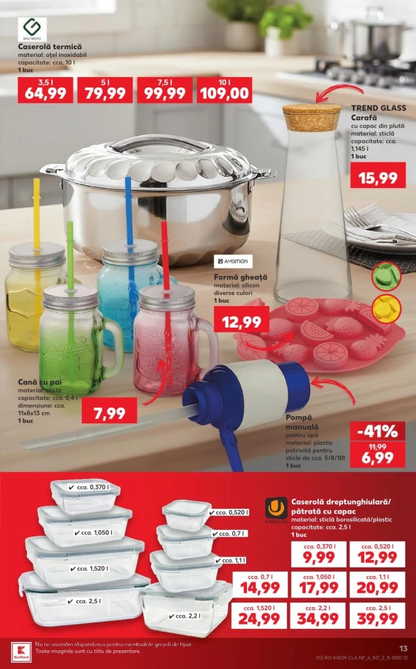 Catalog Kaufland - Catalogul cu reduceri NonFood, pagina 13: reduceri și oferte 15 - 21 iulie 2026