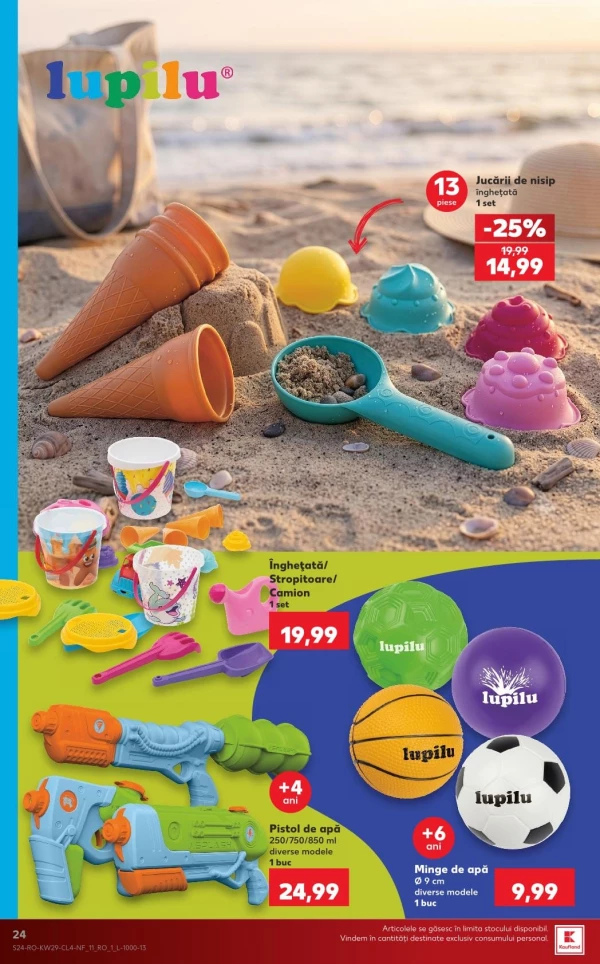 Catalog Kaufland - Catalogul cu reduceri NonFood, pagina 24: reduceri și oferte 15 - 21 iulie 2026