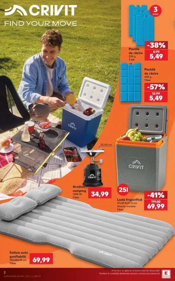 Catalog Kaufland - Catalogul cu reduceri NonFood, pagina 2: reduceri și oferte 15 - 21 iulie 2026