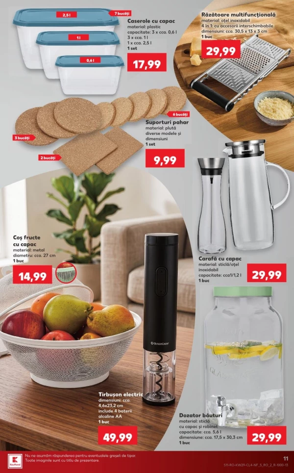 Catalog Kaufland - Catalogul cu reduceri NonFood, pagina 11: reduceri și oferte 15 - 21 iulie 2026