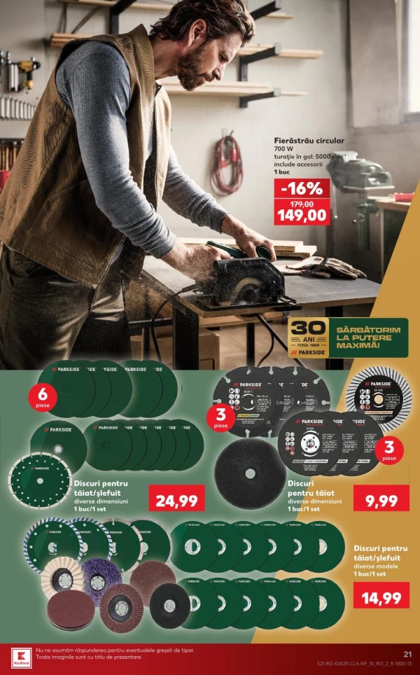 Catalog Kaufland - Catalogul cu reduceri NonFood, pagina 21: reduceri și oferte 15 - 21 iulie 2026