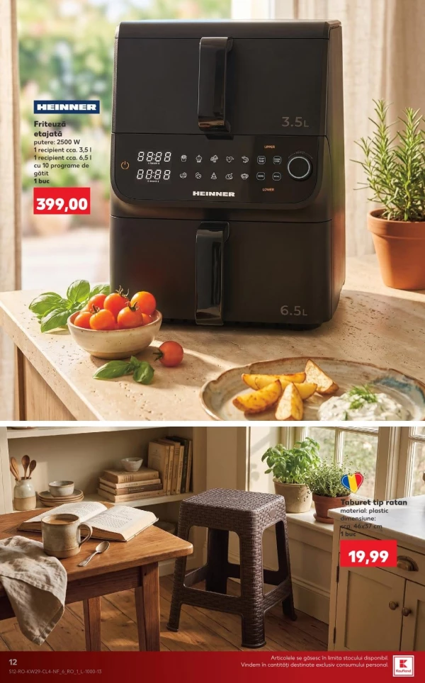 Catalog Kaufland - Catalogul cu reduceri NonFood, pagina 12: reduceri și oferte 15 - 21 iulie 2026