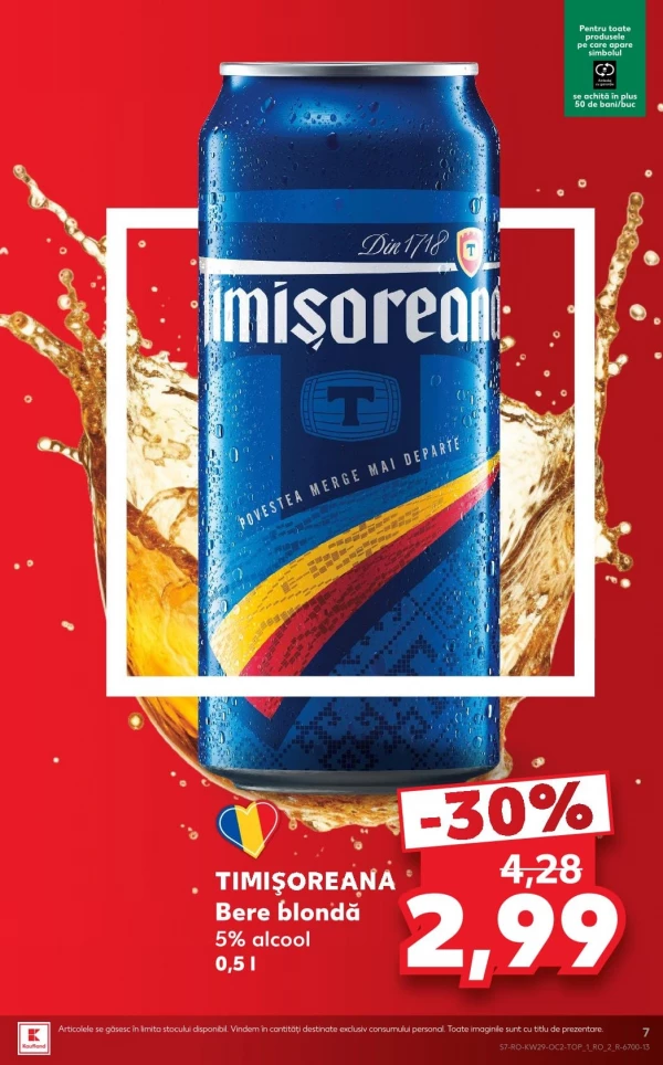 Catalog Kaufland - Catalogul cu reduceri, pagina 7: reduceri și oferte 15 - 21 iulie 2026