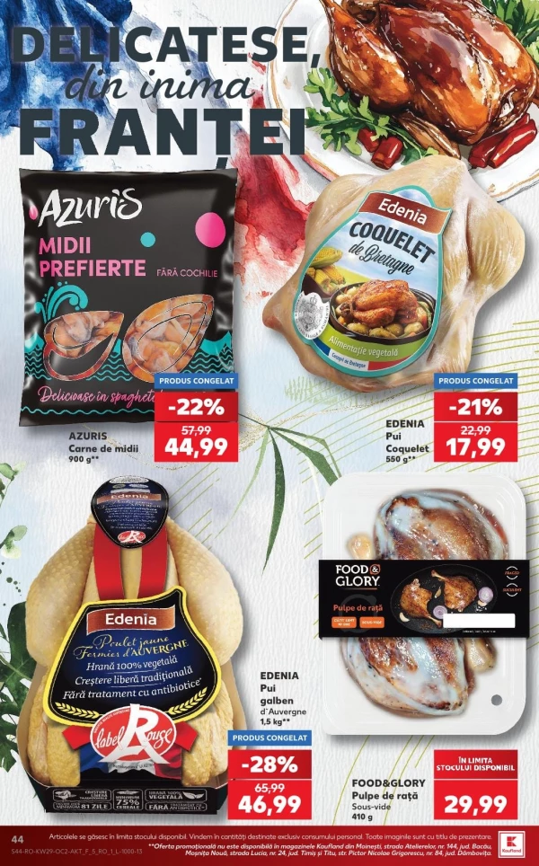 Catalog Kaufland - Catalogul cu reduceri, pagina 44: reduceri și oferte 15 - 21 iulie 2026