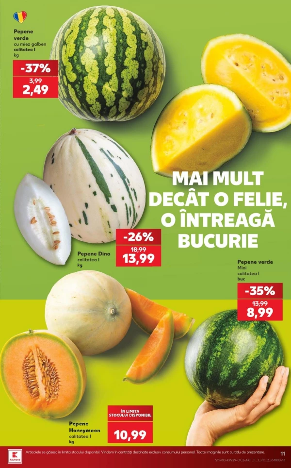 Catalog Kaufland - Catalogul cu reduceri, pagina 11: reduceri și oferte 15 - 21 iulie 2026