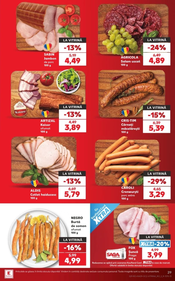 Catalog Kaufland - Catalogul cu reduceri, pagina 29: reduceri și oferte 15 - 21 iulie 2026