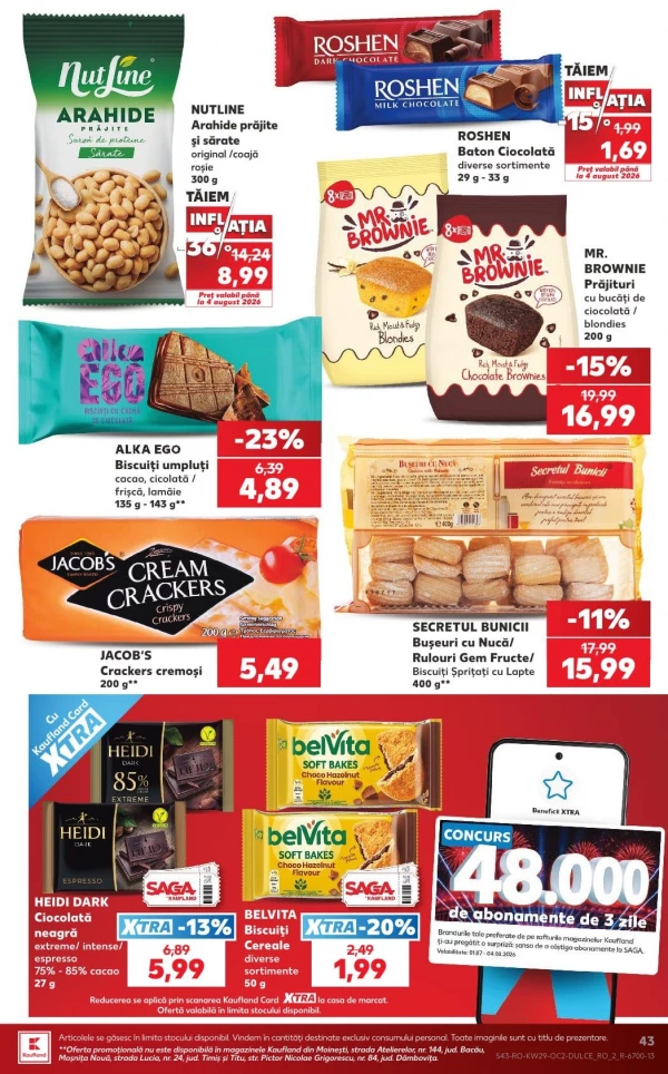 Catalog Kaufland - Catalogul cu reduceri, pagina 43: reduceri și oferte 15 - 21 iulie 2026