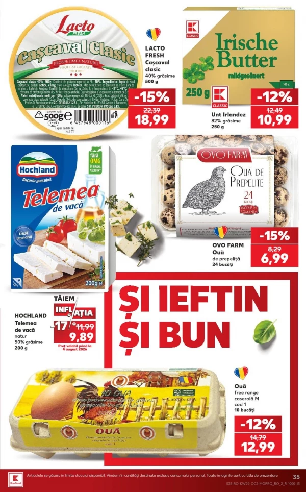 Catalog Kaufland - Catalogul cu reduceri, pagina 35: reduceri și oferte 15 - 21 iulie 2026