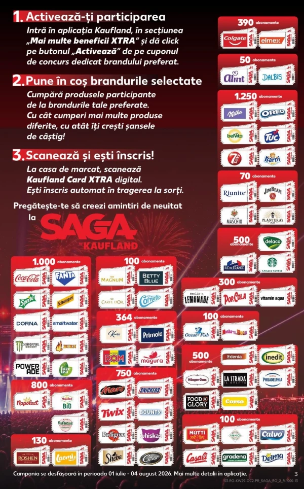 Catalog Kaufland - Catalogul cu reduceri, pagina 3: reduceri și oferte 15 - 21 iulie 2026