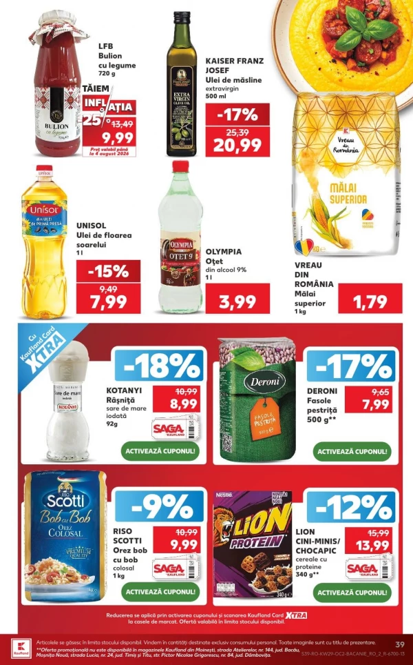 Catalog Kaufland - Catalogul cu reduceri, pagina 39: reduceri și oferte 15 - 21 iulie 2026