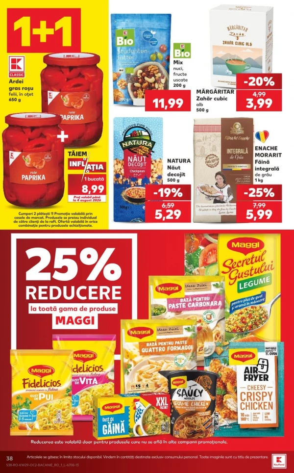 Catalog Kaufland - Catalogul cu reduceri, pagina 38: reduceri și oferte 15 - 21 iulie 2026