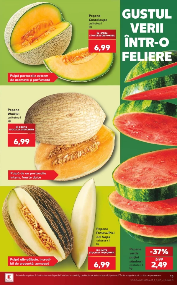 Catalog Kaufland - Catalogul cu reduceri, pagina 13: reduceri și oferte 15 - 21 iulie 2026