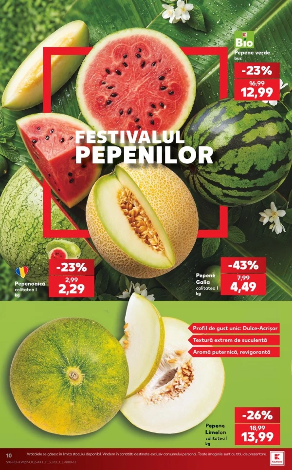 Catalog Kaufland - Catalogul cu reduceri, pagina 10: reduceri și oferte 15 - 21 iulie 2026