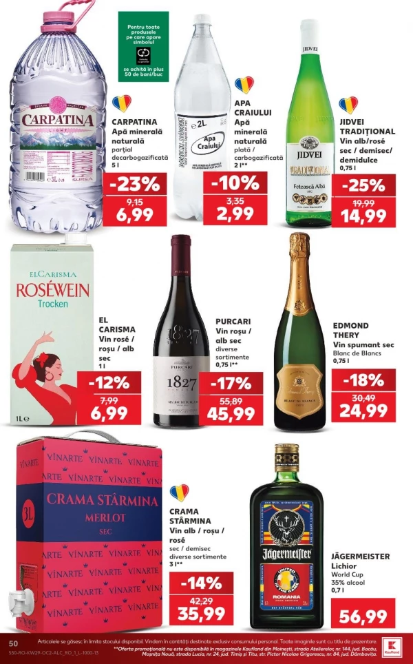 Catalog Kaufland - Catalogul cu reduceri, pagina 50: reduceri și oferte 15 - 21 iulie 2026