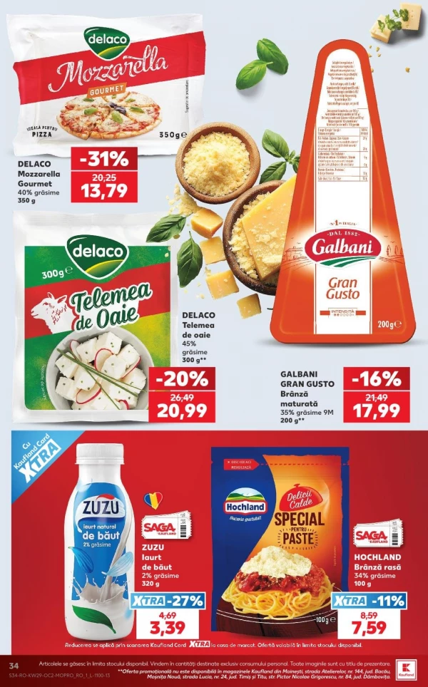 Catalog Kaufland - Catalogul cu reduceri, pagina 34: reduceri și oferte 15 - 21 iulie 2026