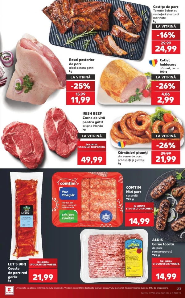 Catalog Kaufland - Catalogul cu reduceri, pagina 23: reduceri și oferte 15 - 21 iulie 2026