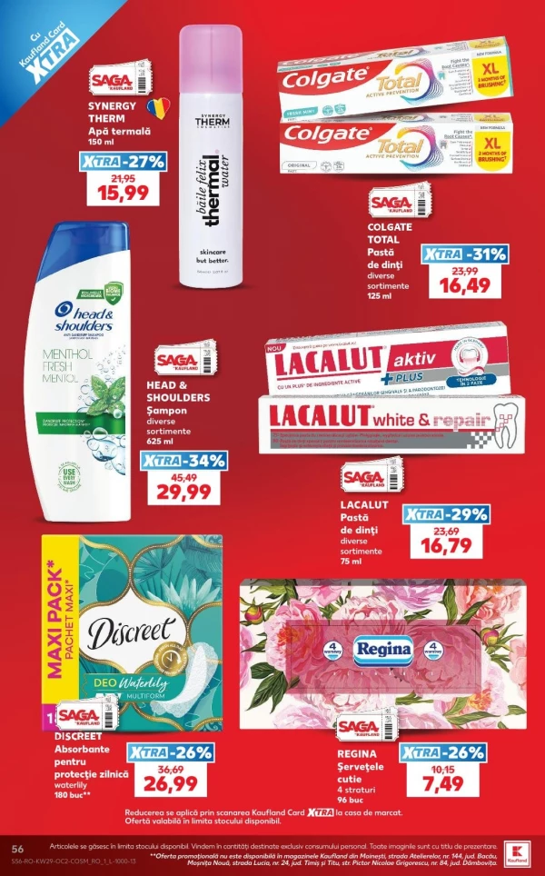 Catalog Kaufland - Catalogul cu reduceri, pagina 56: reduceri și oferte 15 - 21 iulie 2026