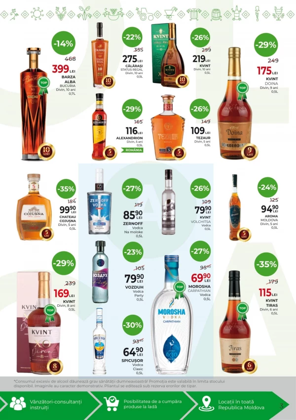 Catalog AlcoMarket - Catalogul cu reduceri, pagina 3: reduceri și oferte 16 - 29 iulie 2026