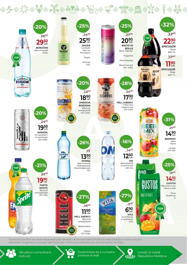 Catalog AlcoMarket - Catalogul cu reduceri, pagina 11: reduceri și oferte 16 - 29 iulie 2026