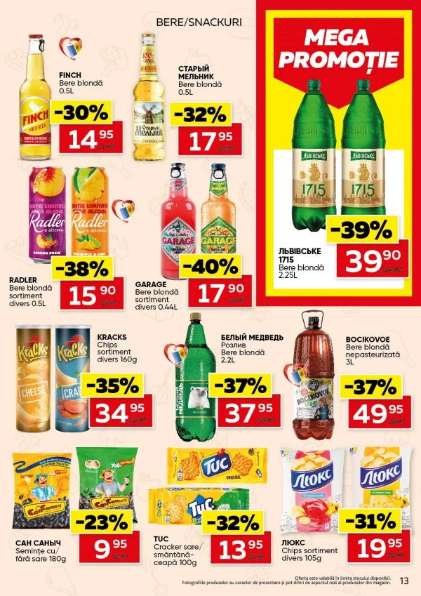 Catalog Slavena - Catalogul cu reduceri, pagina 13: reduceri și oferte 15 - 28 iulie 2026
