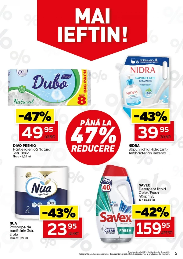 Catalog Slavena - Catalogul cu reduceri, pagina 5: reduceri și oferte 15 - 28 iulie 2026