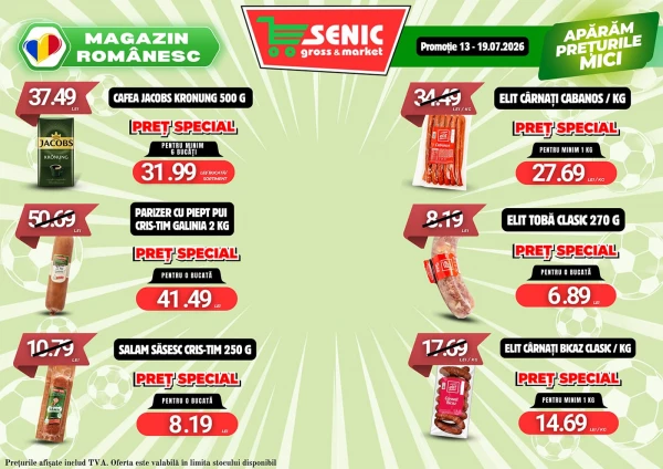 Catalog Senic - Catalogul cu reduceri, pagina 2: reduceri și oferte 13 - 19 iulie 2026