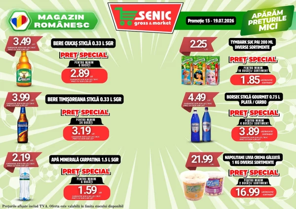 Catalog Senic - Catalogul cu reduceri, pagina 3: reduceri și oferte 13 - 19 iulie 2026